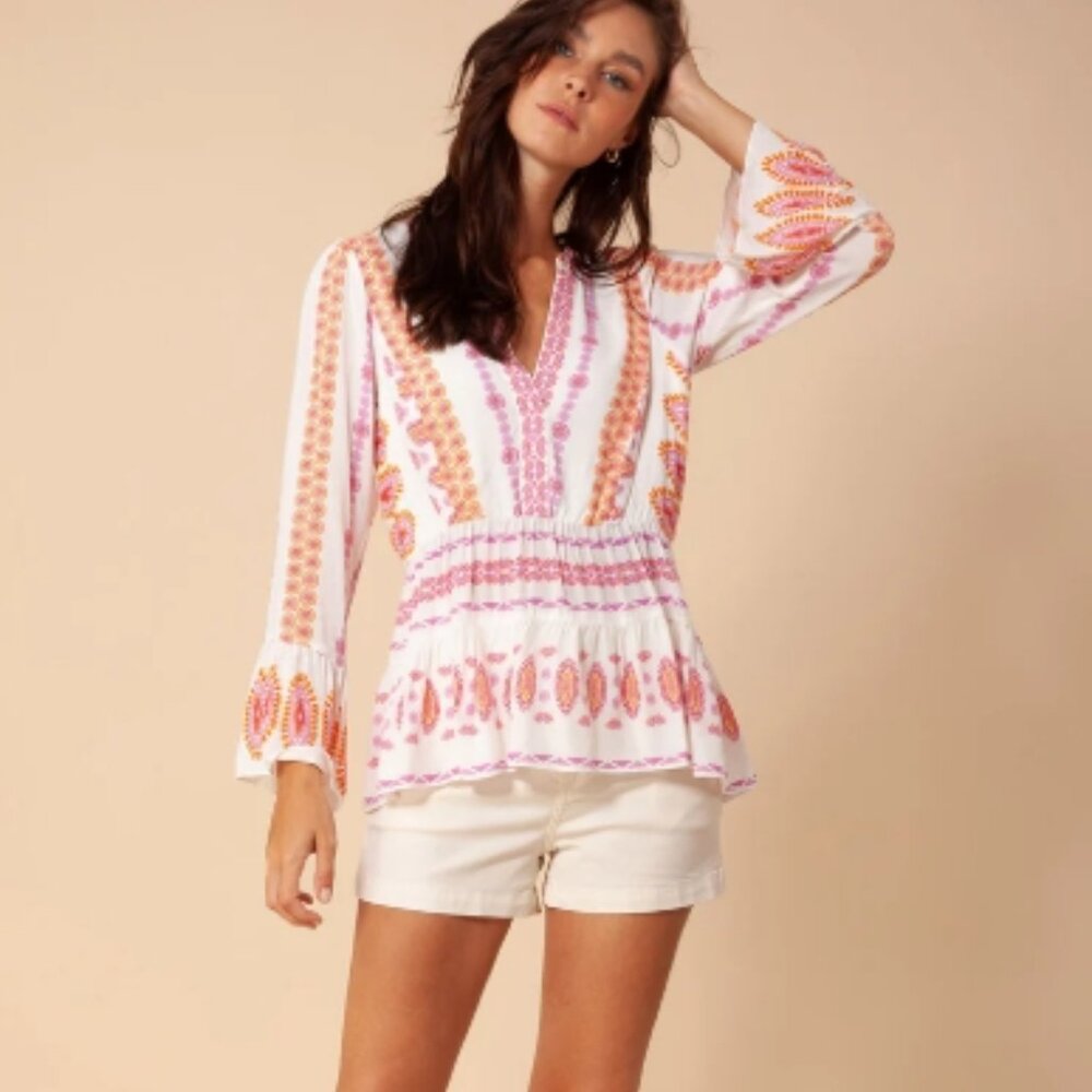 NWT Hale Bob Monika Top in Size XS NWT - image 1